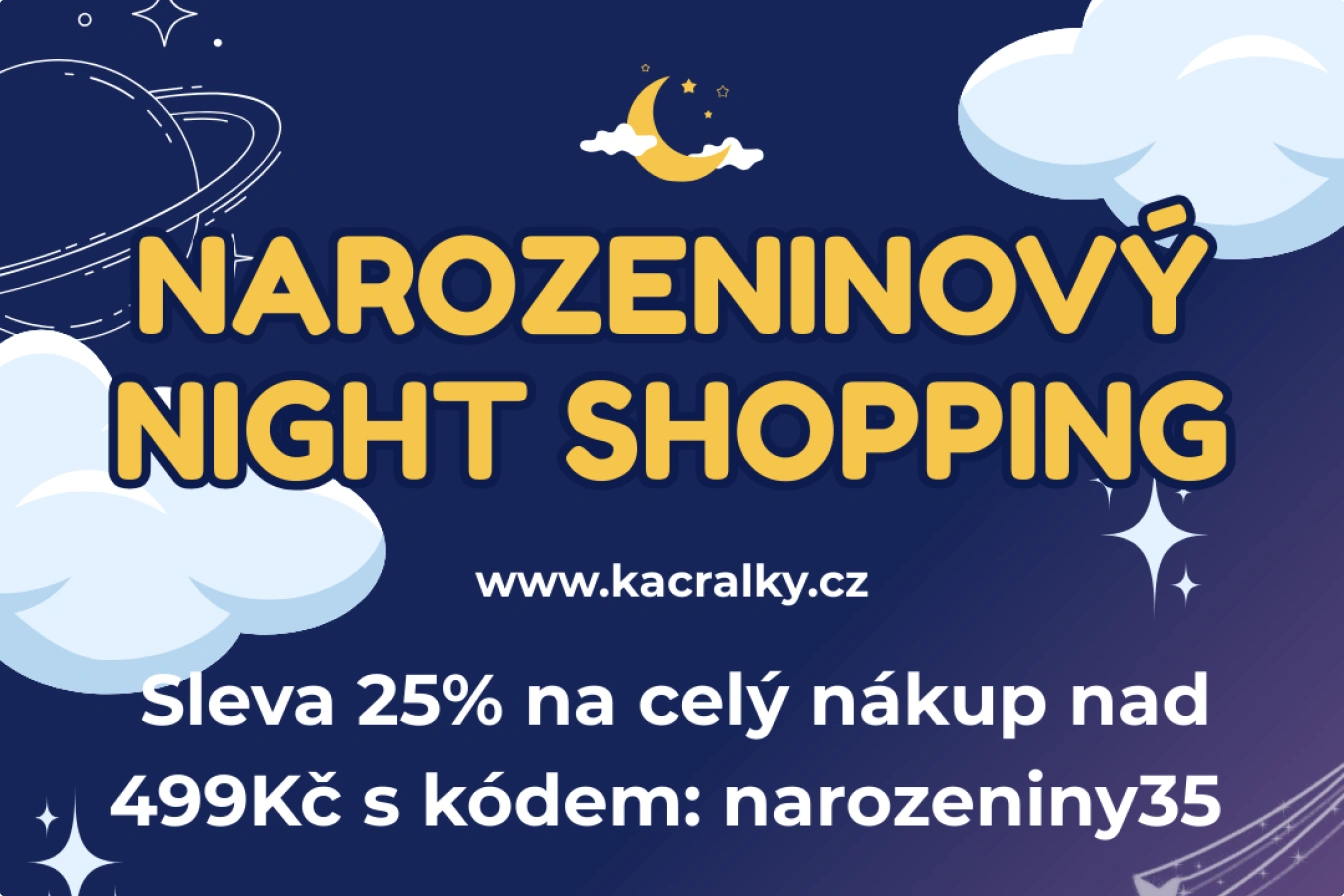 Narozeninový night shopping je tady! 