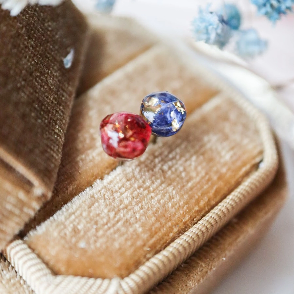 Náušnice pecičky mix