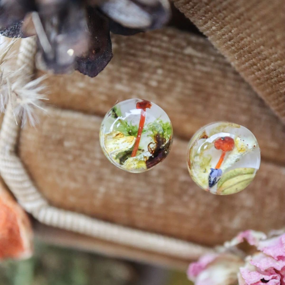 Náušnice Ztracený les