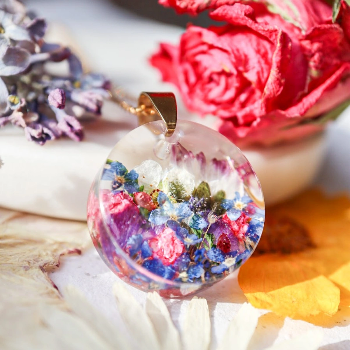 Náhrdelník Rozkvetlé jaro