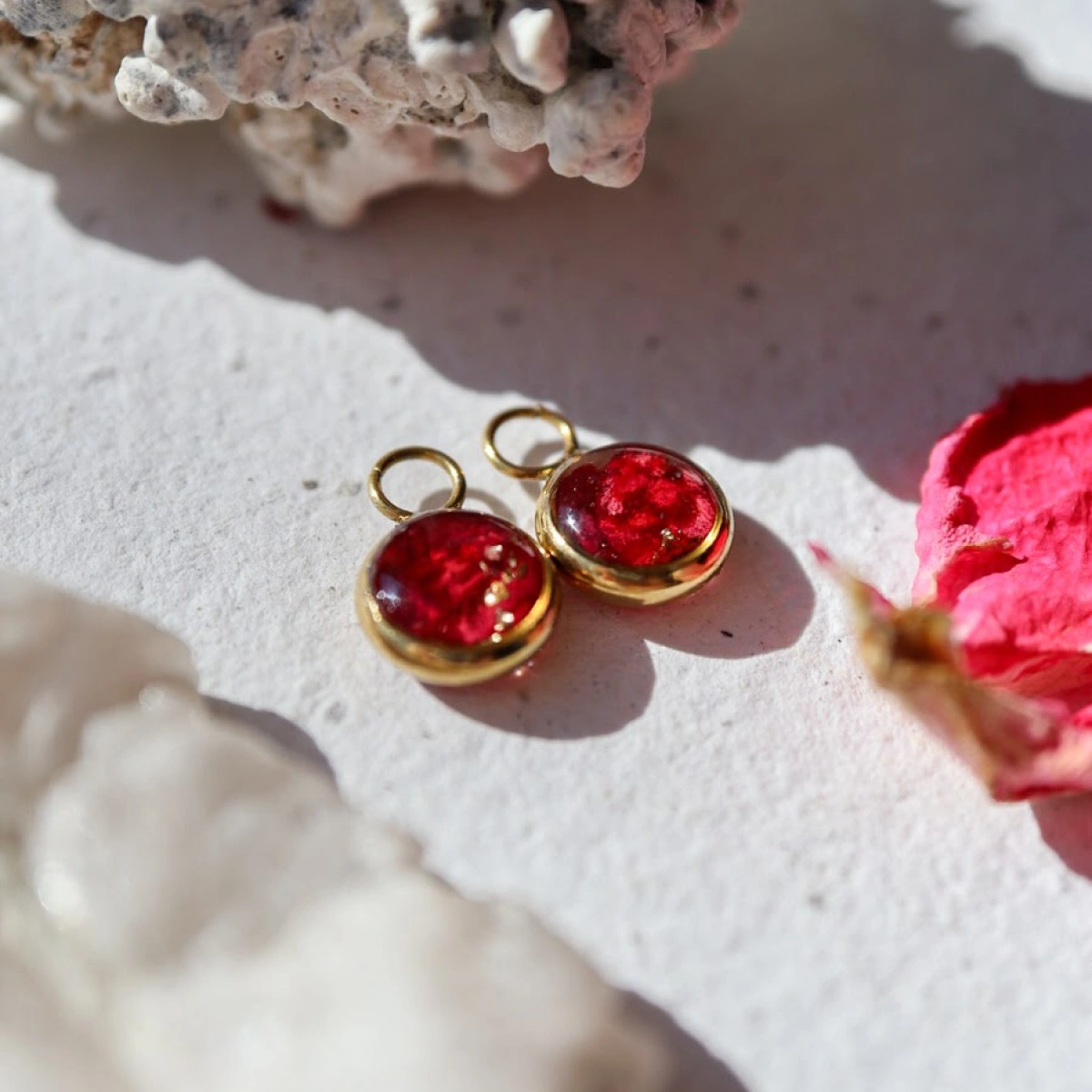 Variace: růže - přívěsky