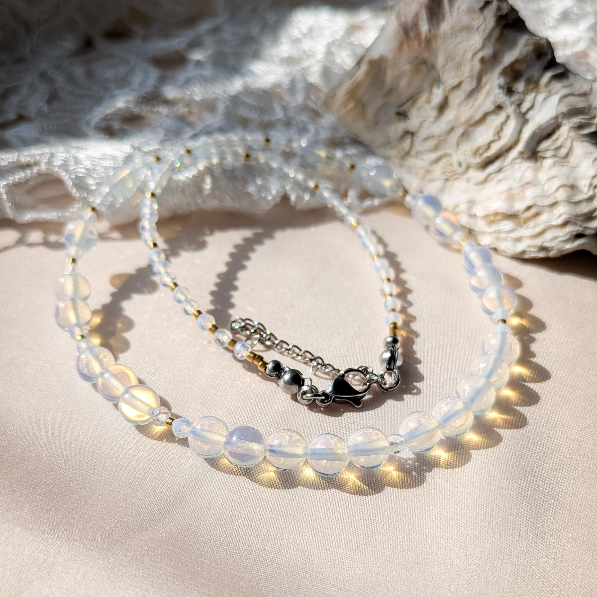 Náhrdelník ledové kry