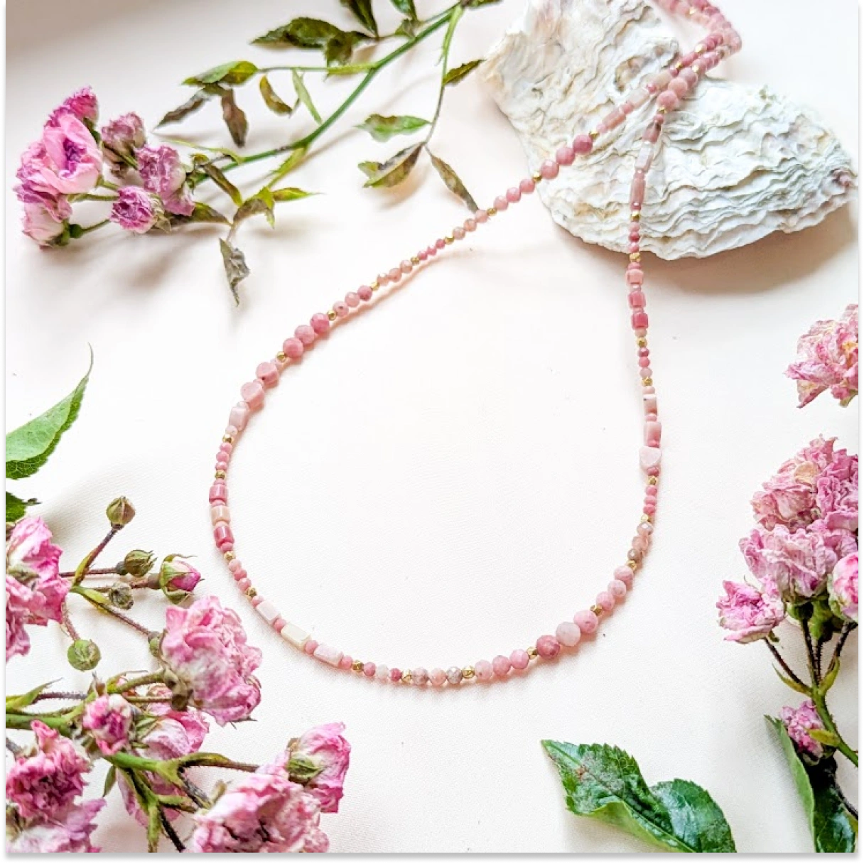 Náhrdelník vlčí máky 