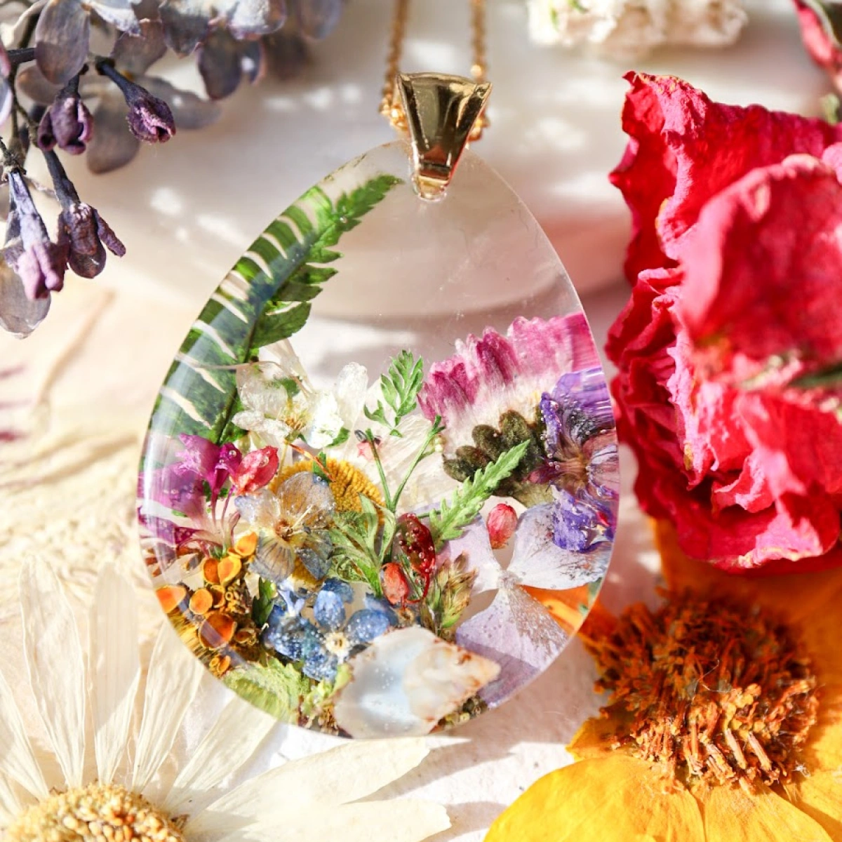 Náhrdelník Rozkvetlé jaro