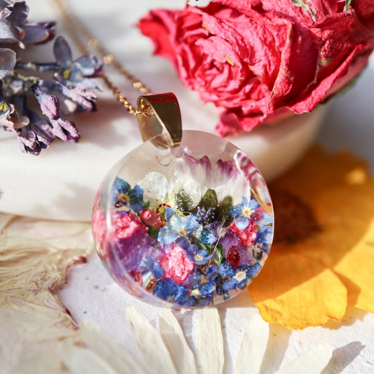 Náhrdelník Rozkvetlé jaro