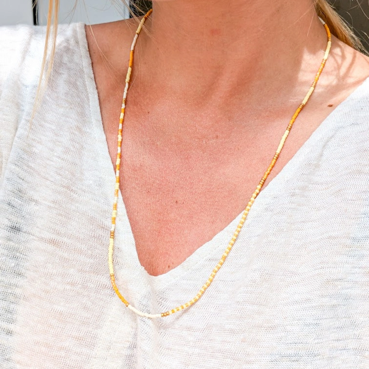 Náhrdelník, náramek v jednom z kolekce Aperol Spritz