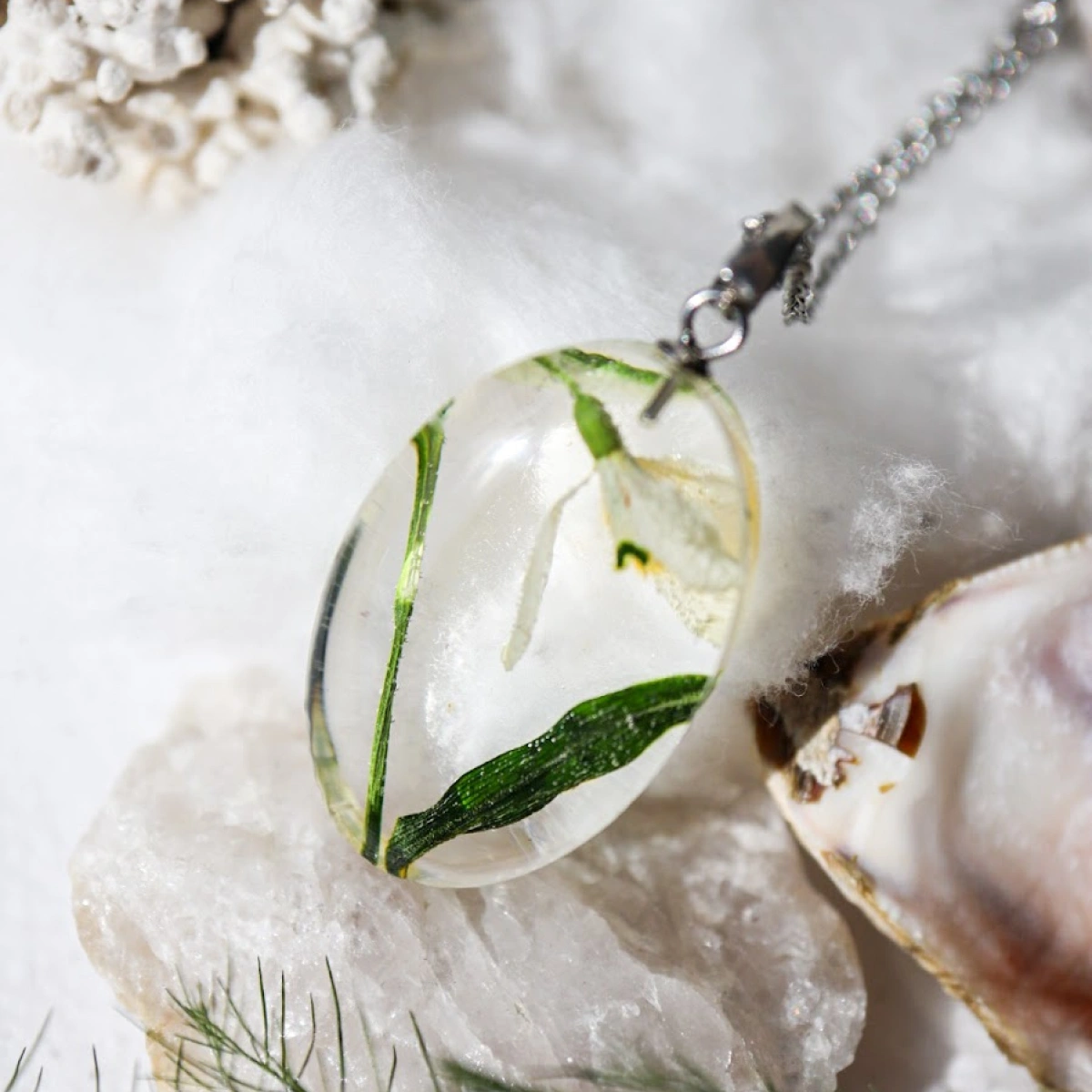 Náhrdelník Sněženky