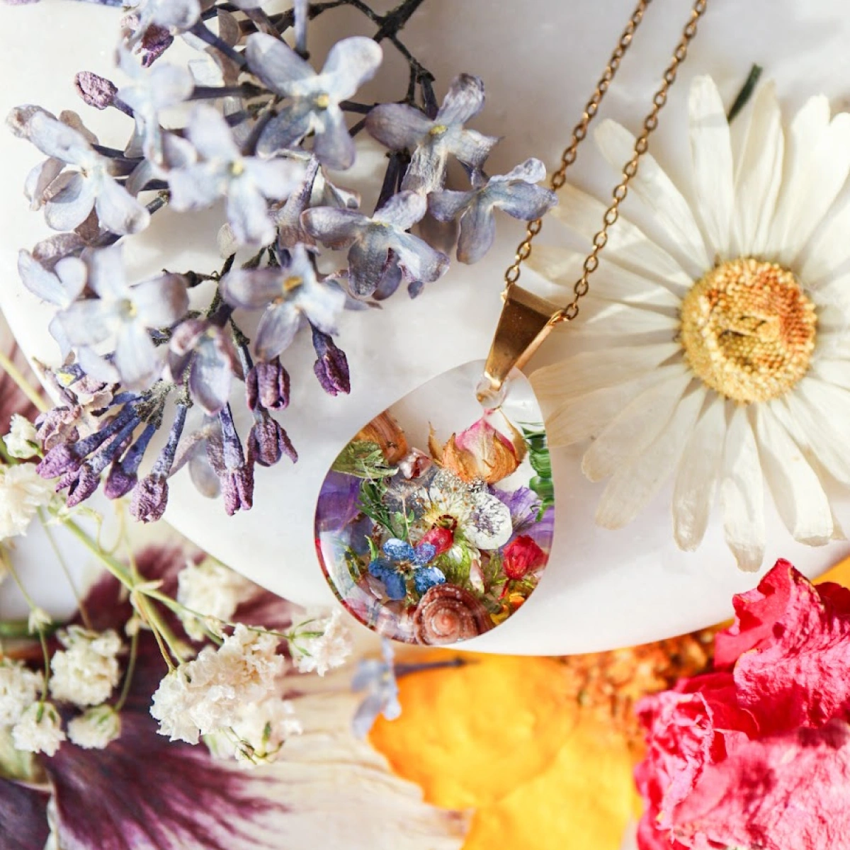 Náhrdelník Rozkvetlé jaro