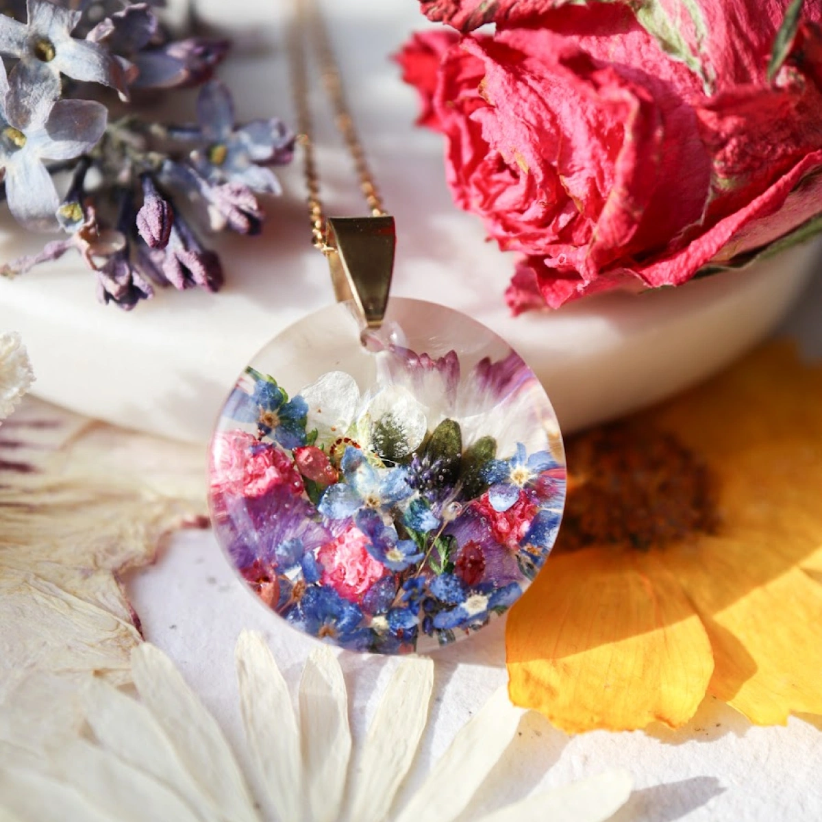 Náhrdelník Rozkvetlé jaro