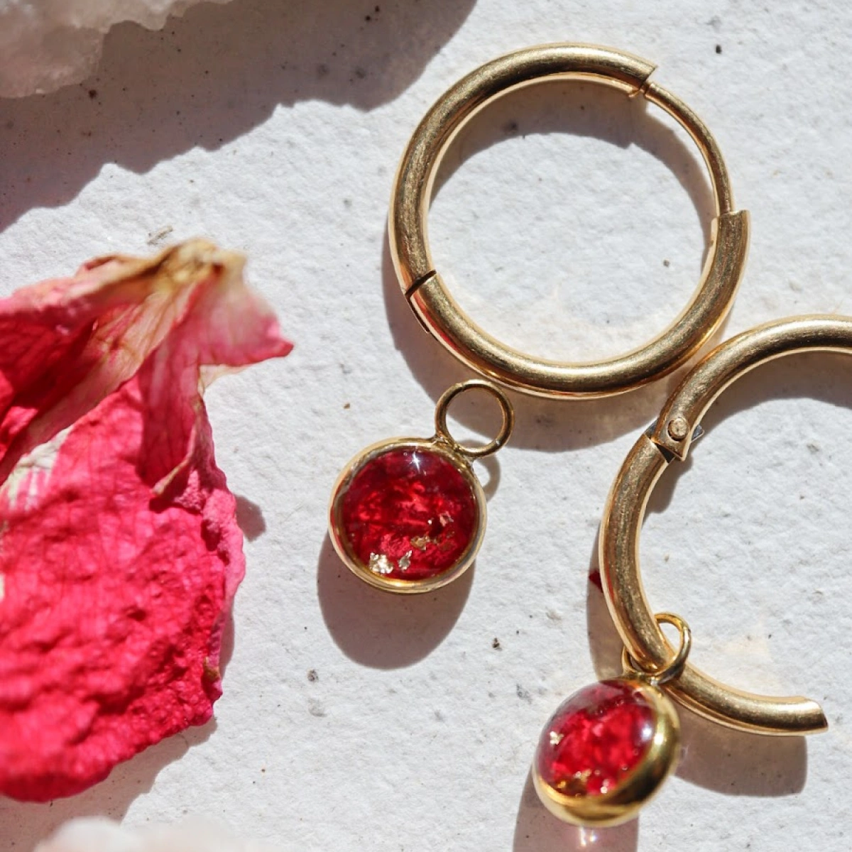 Variace: růže - přívěsky