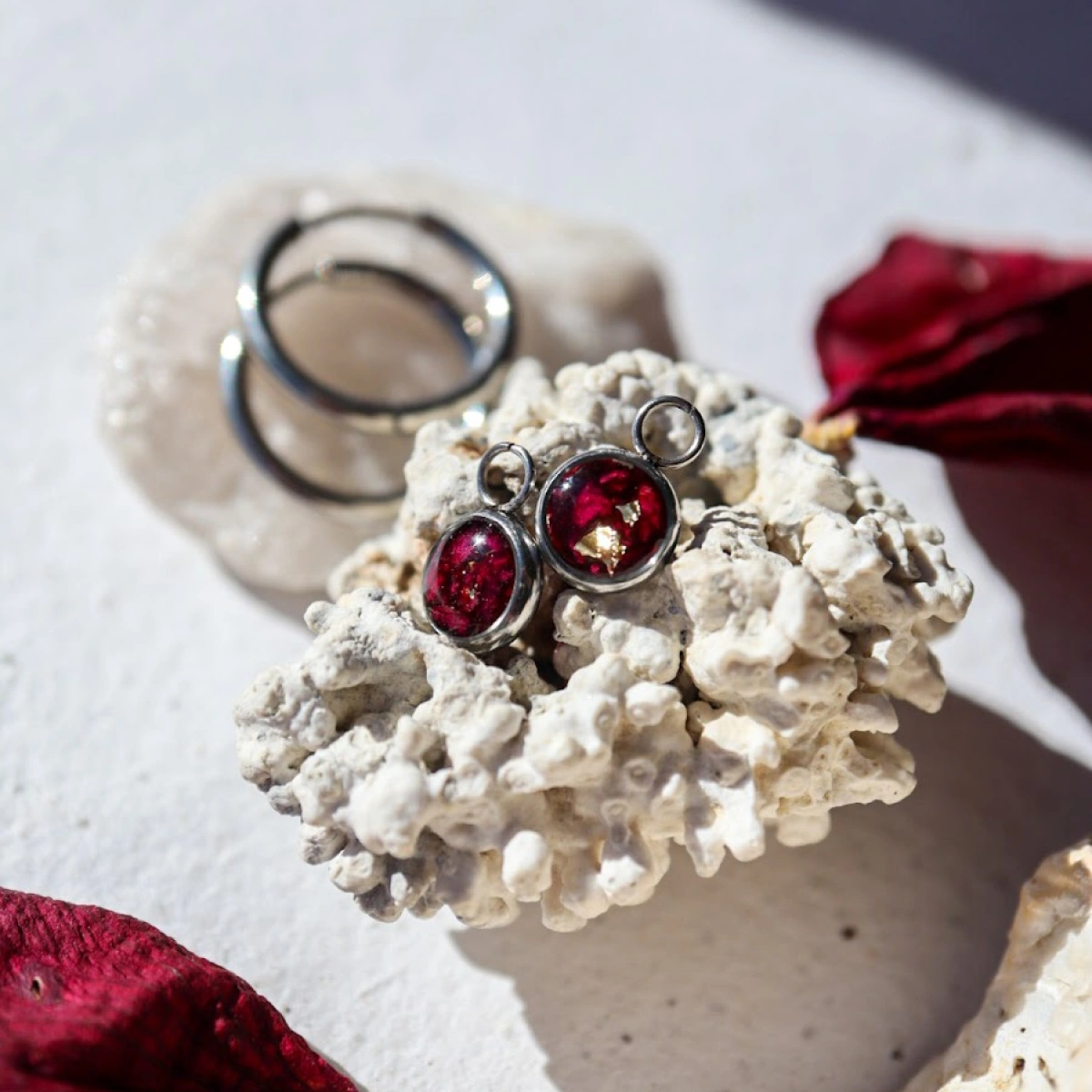 Variace: růže - přívěsky