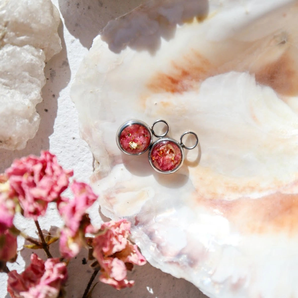 Variace: růže - přívěsky