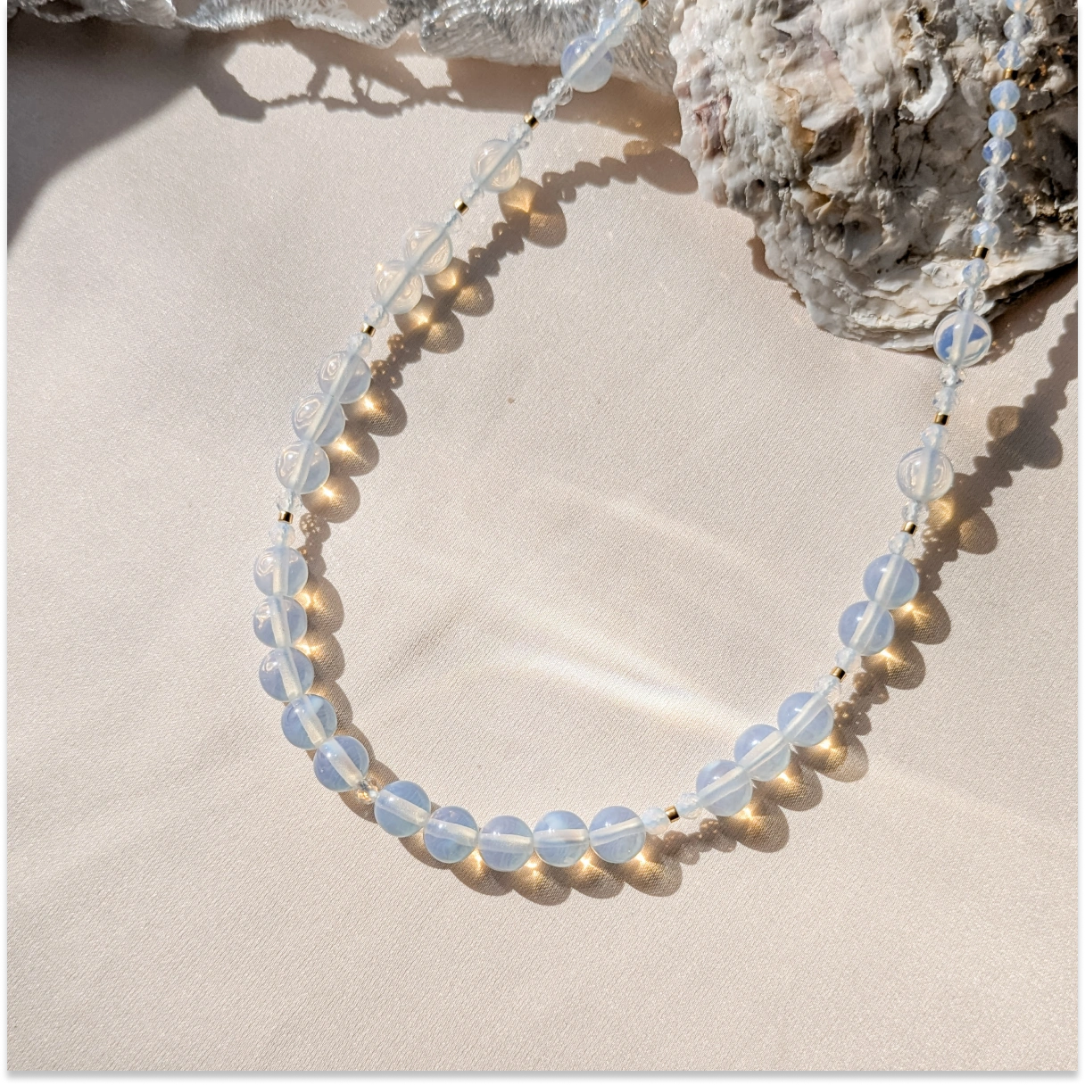 Náhrdelník ledové kry