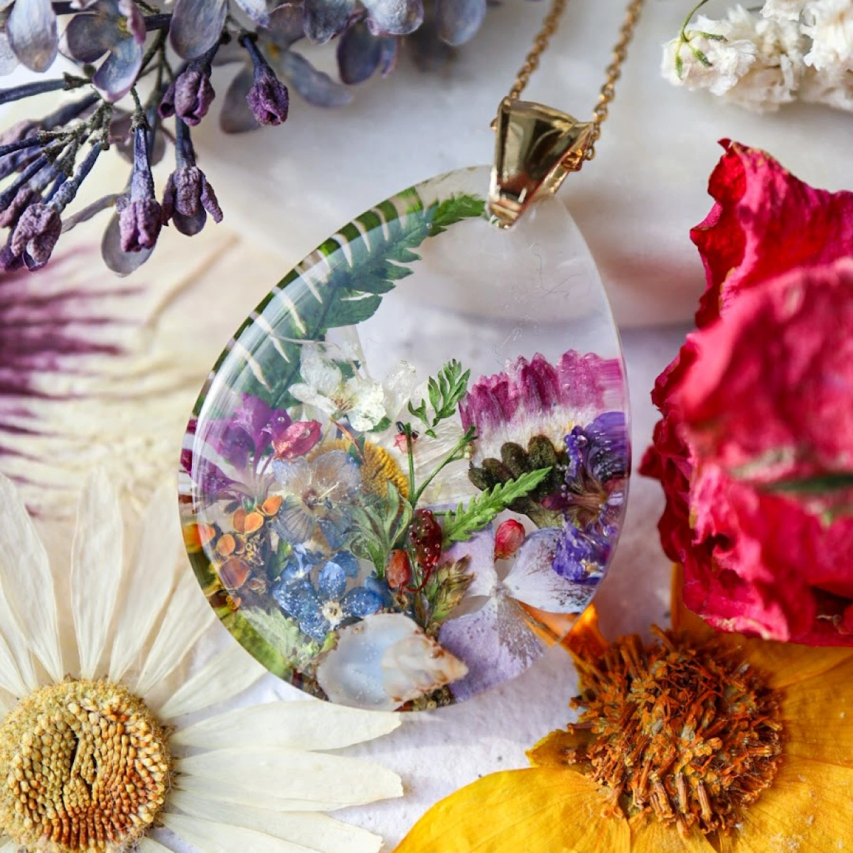 Náhrdelník Rozkvetlé jaro