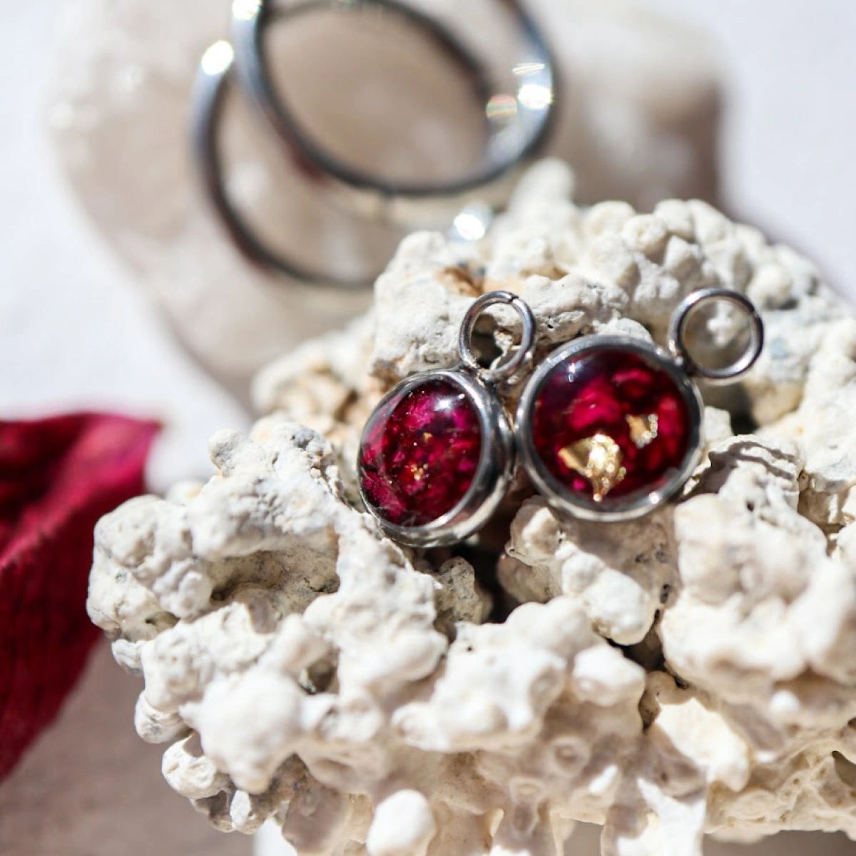 Variace: růže - přívěsky