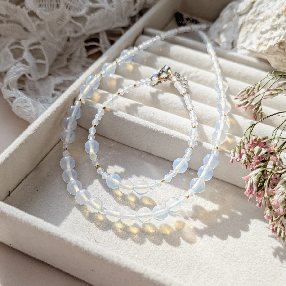 Náhrdelník ledové kry