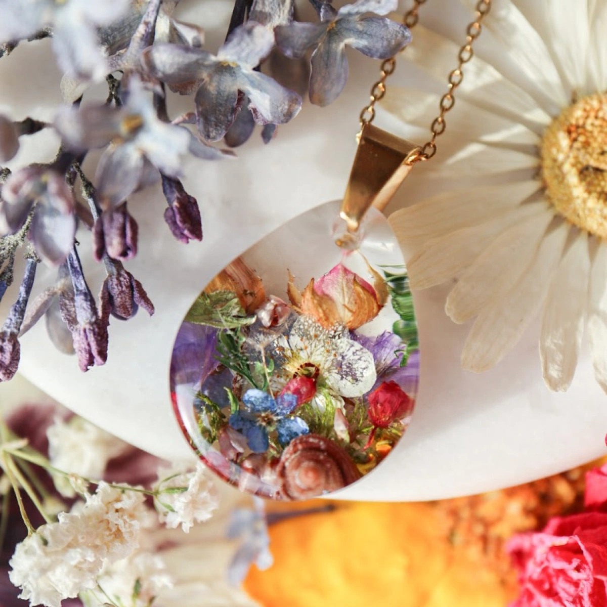 Náhrdelník Rozkvetlé jaro