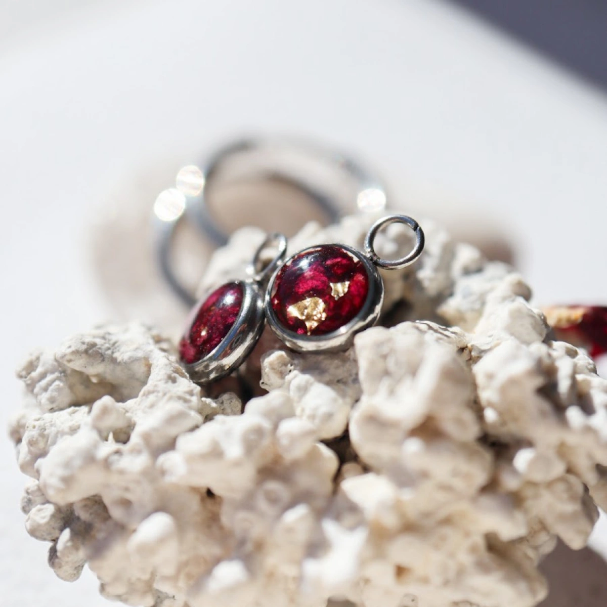 Variace: růže - přívěsky