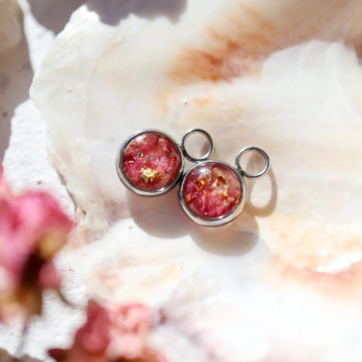 Variace: růže - přívěsky