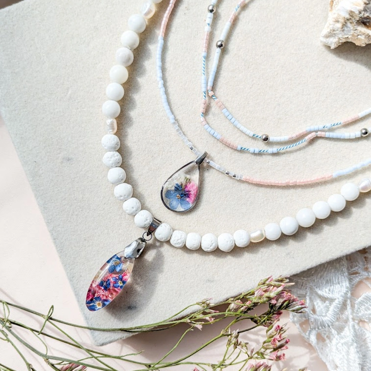 Náhrdelník Mořská pěna 