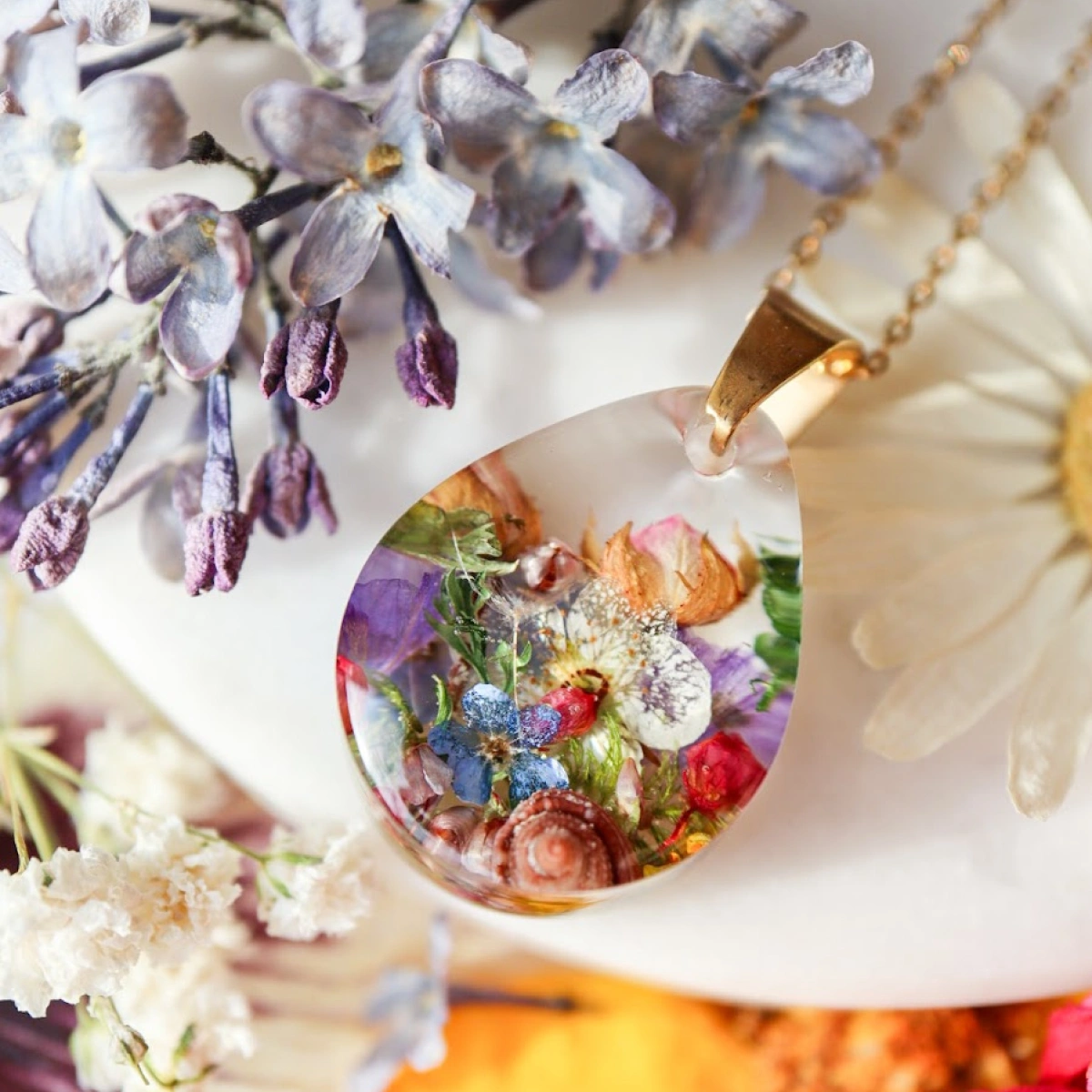 Náhrdelník Rozkvetlé jaro