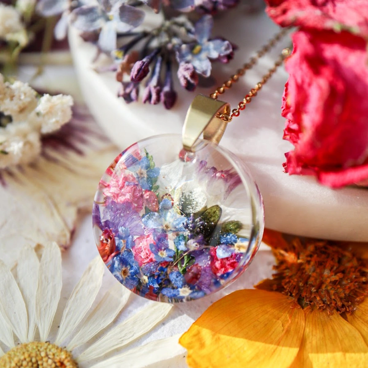 Náhrdelník Rozkvetlé jaro